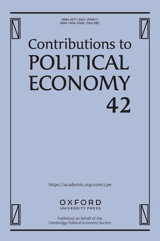 Contributions to Political Economy