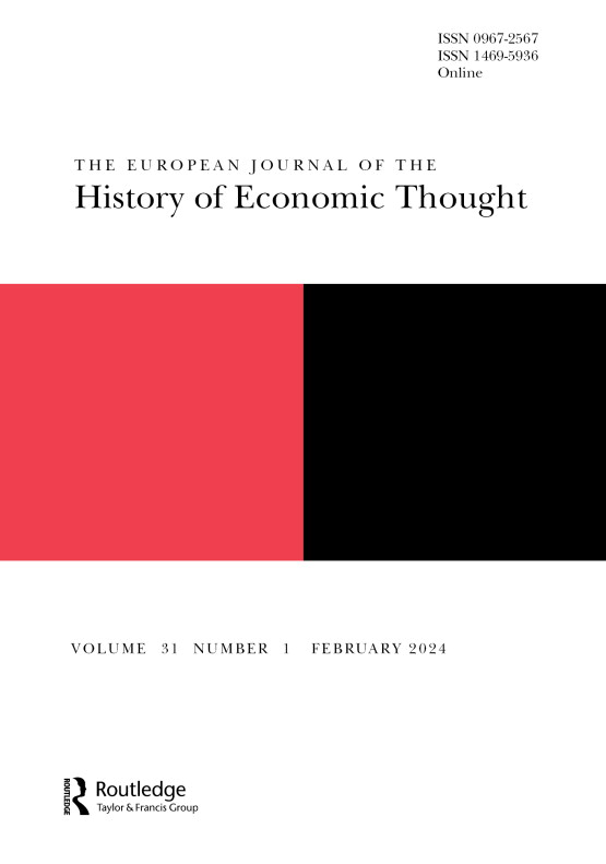 European Journal of the History of Economic Thought